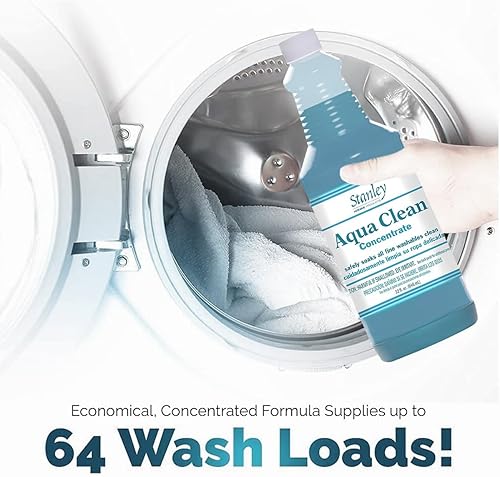 Miniatura 5 de Stanley Home Products Aqua Clean Concentrate - Delicado detergente para ropa - Fórmula suave que limpia eficazmente las manchas difíciles en