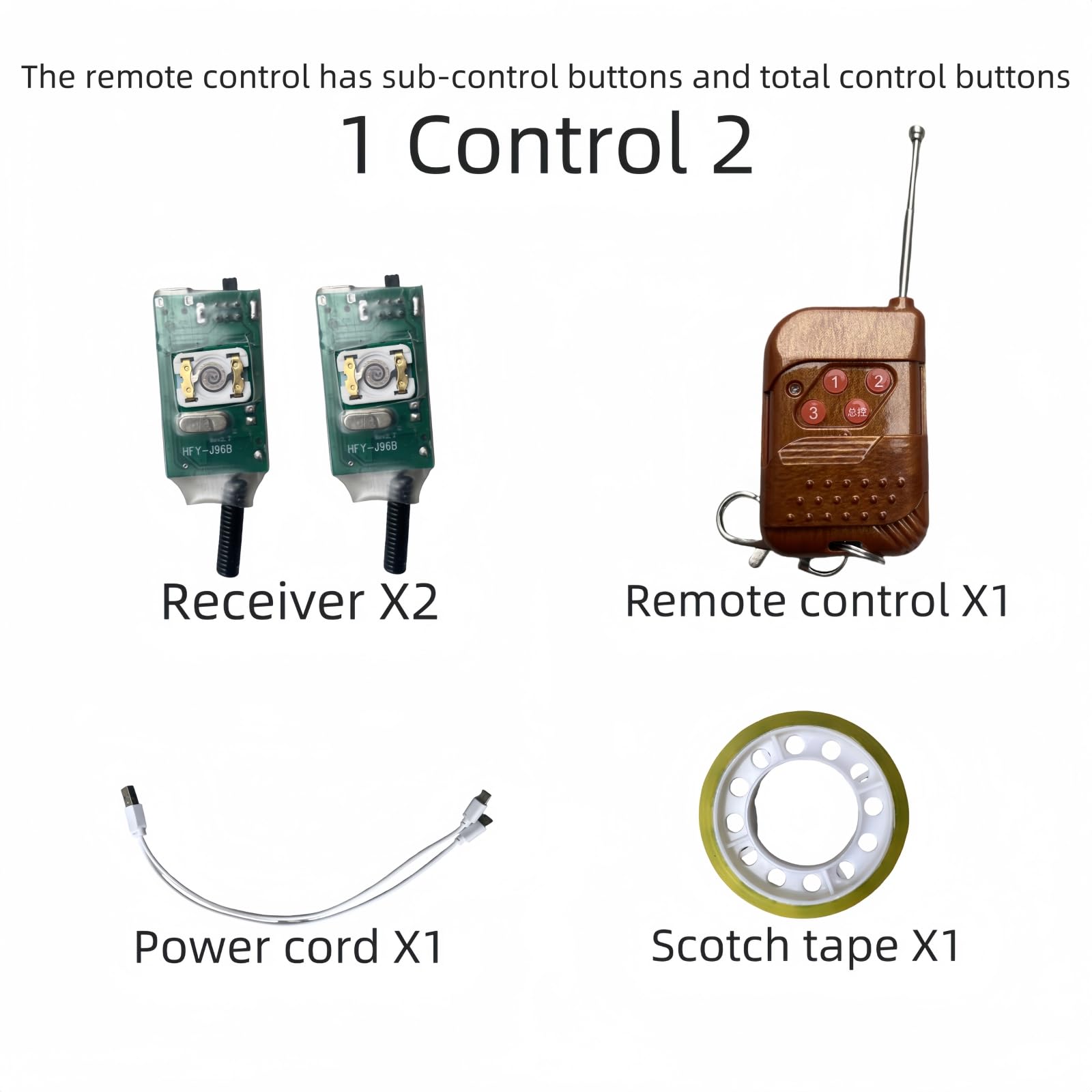 Professionelles Ballon-Burstsystem mit Fernbedienung, wiederverwendbar, mit Fernbedienung. Ballon-Expander und Ballon-Poppers (1 Steuerung 2