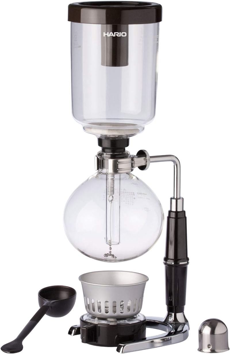 Glass Technica Syphon Coffee Maker, 5-Cup