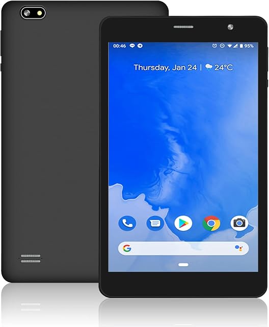 SZTPS Android 11 Tablet Quad Core Processor Computer Tablets (GMS) 16GB Storage, 1280x800 IPS Display, Support Wi-Fi, Bluetooth