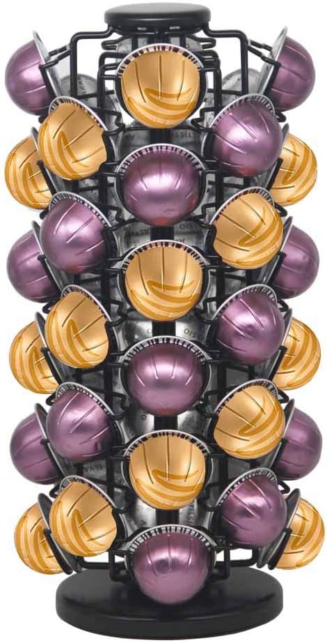 Coffee Pods Carousel Compatible for 40 Nespresso Vertuo Pods