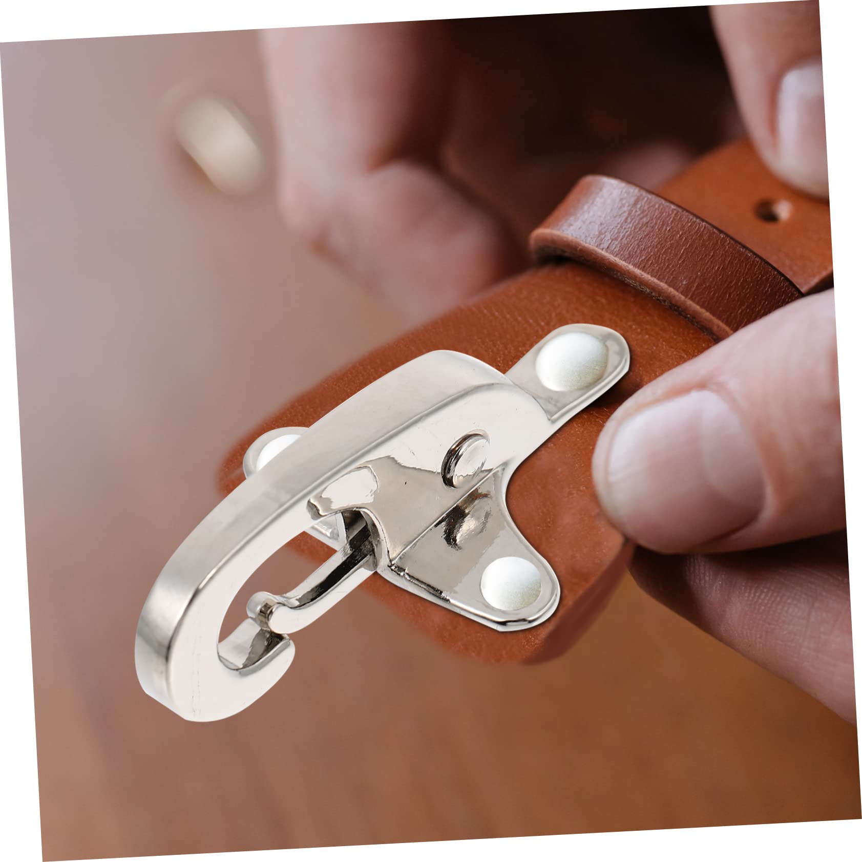 SHINEOFI 5 Juegos Hebilla Cierres Accesorios Para Botones De Bricolaje Broche De Cinturón Botón De Cinturón Fasteners Encuadernacion Cinturon Conector De Botones De Cinturón 2 Pares * 5