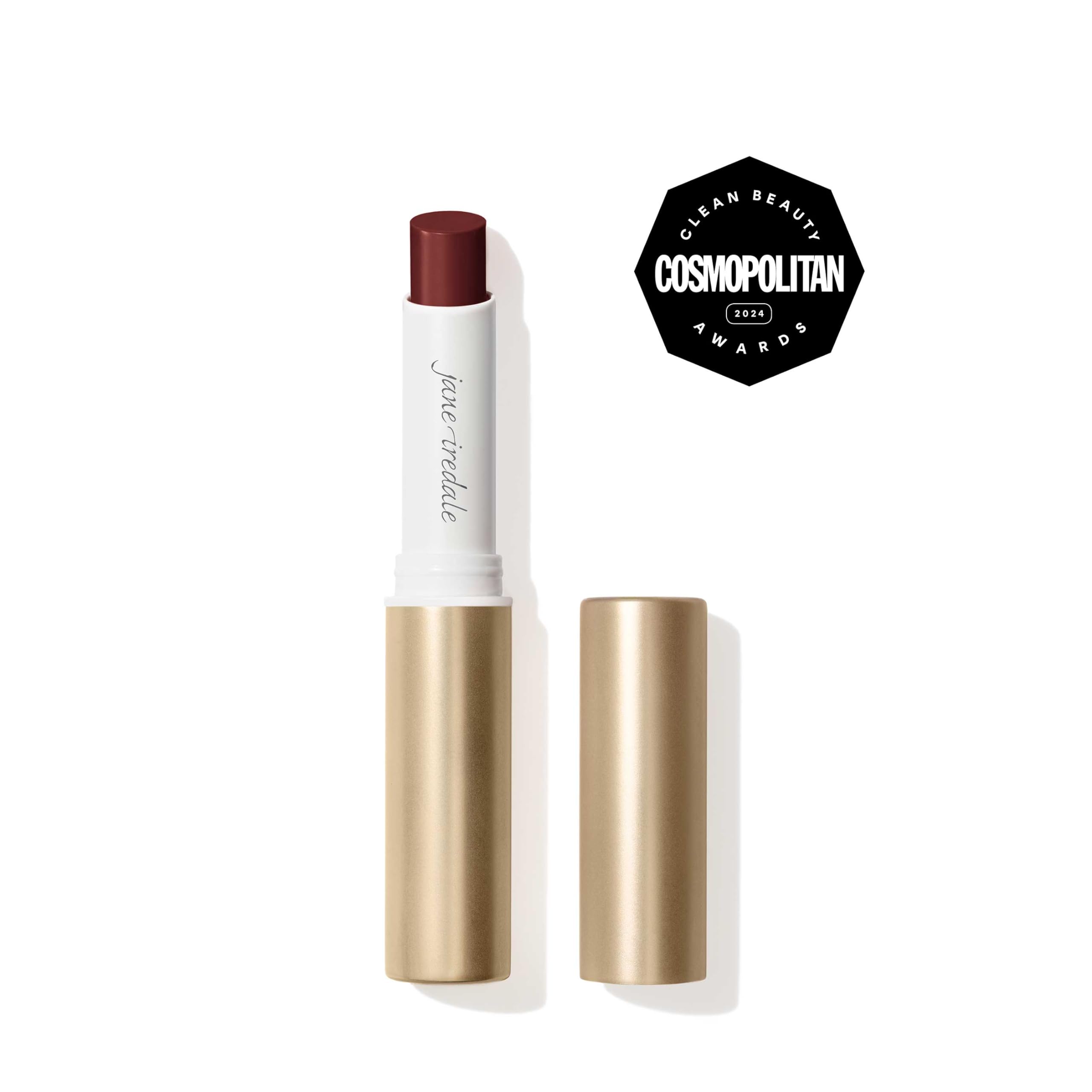ColorLuxe - Lápiz labial en crema hidratante, color burdeos por Jane Iredale para mujeres, 0.07 onzas