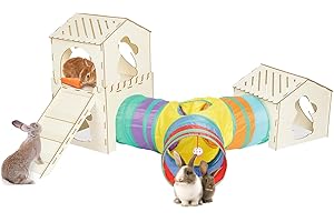 Spacious Bunny Castle Hideout for Rabbits Large