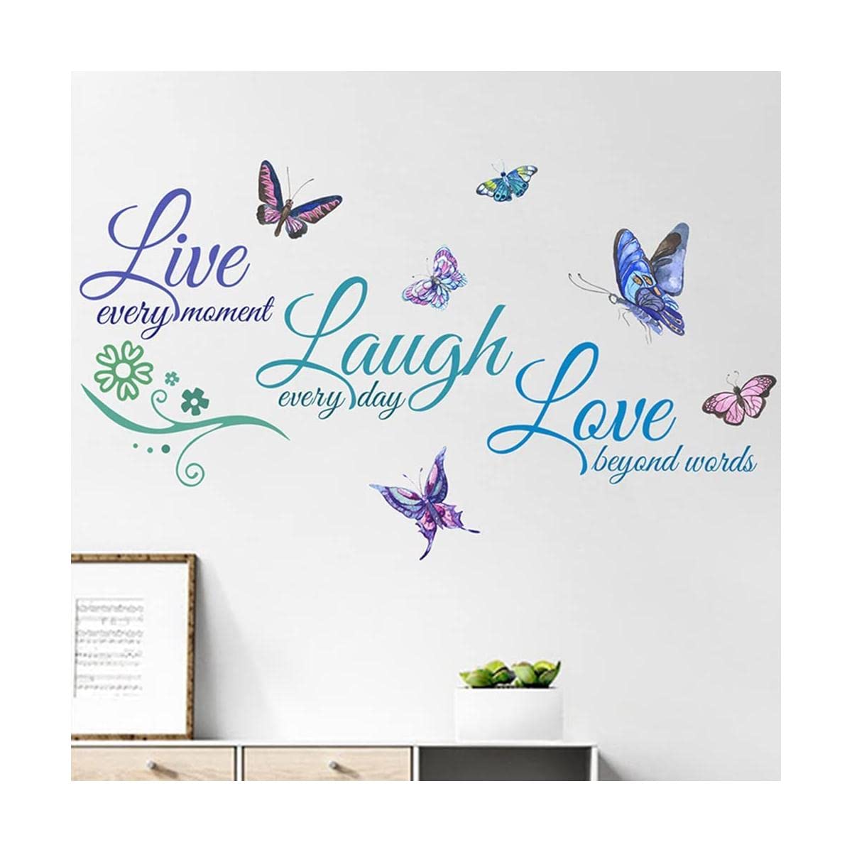 NOBRIM 3 Adesivi murali Decalcomanie motivazionali per la casa Aula Scuola Soggiorno Decorazione della Parete Adesivi murali Fai da Te Citazioni 18x39 Pollici