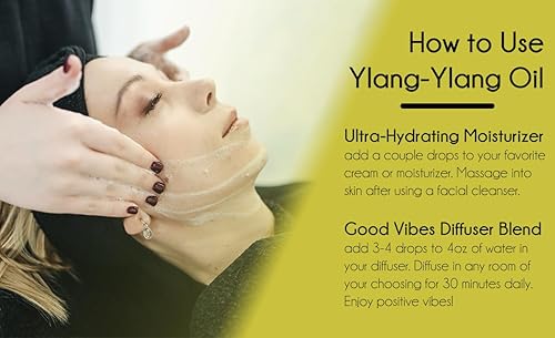 Miniatura 5 de Aceite esencial Ylang Ylang – Botella de aluminio de 8 fl oz (8.0 fl oz) con tapa de tapón – Aceite esencial 100% puro – GreenHealth