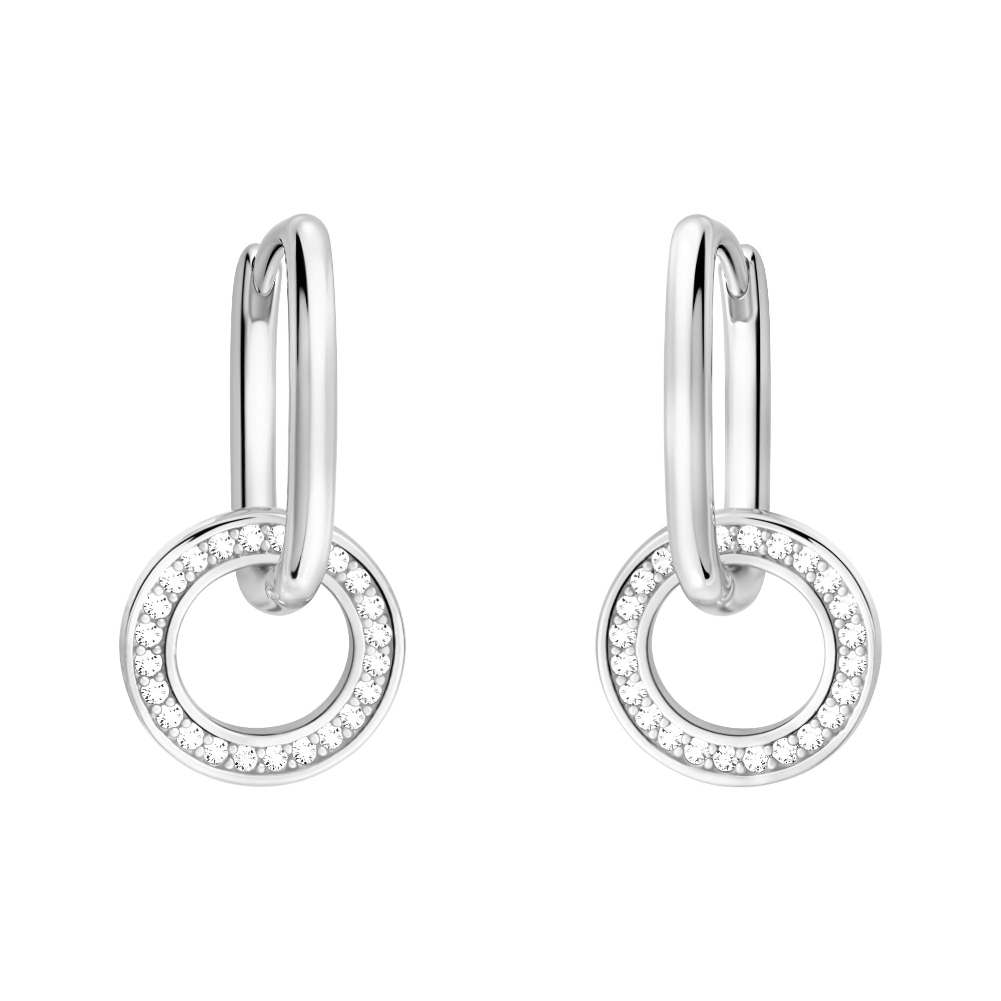 SOFIA MILANI - Pendientes para Mujeres en Plata de Ley 925 - Creole de Cubic Zirconia