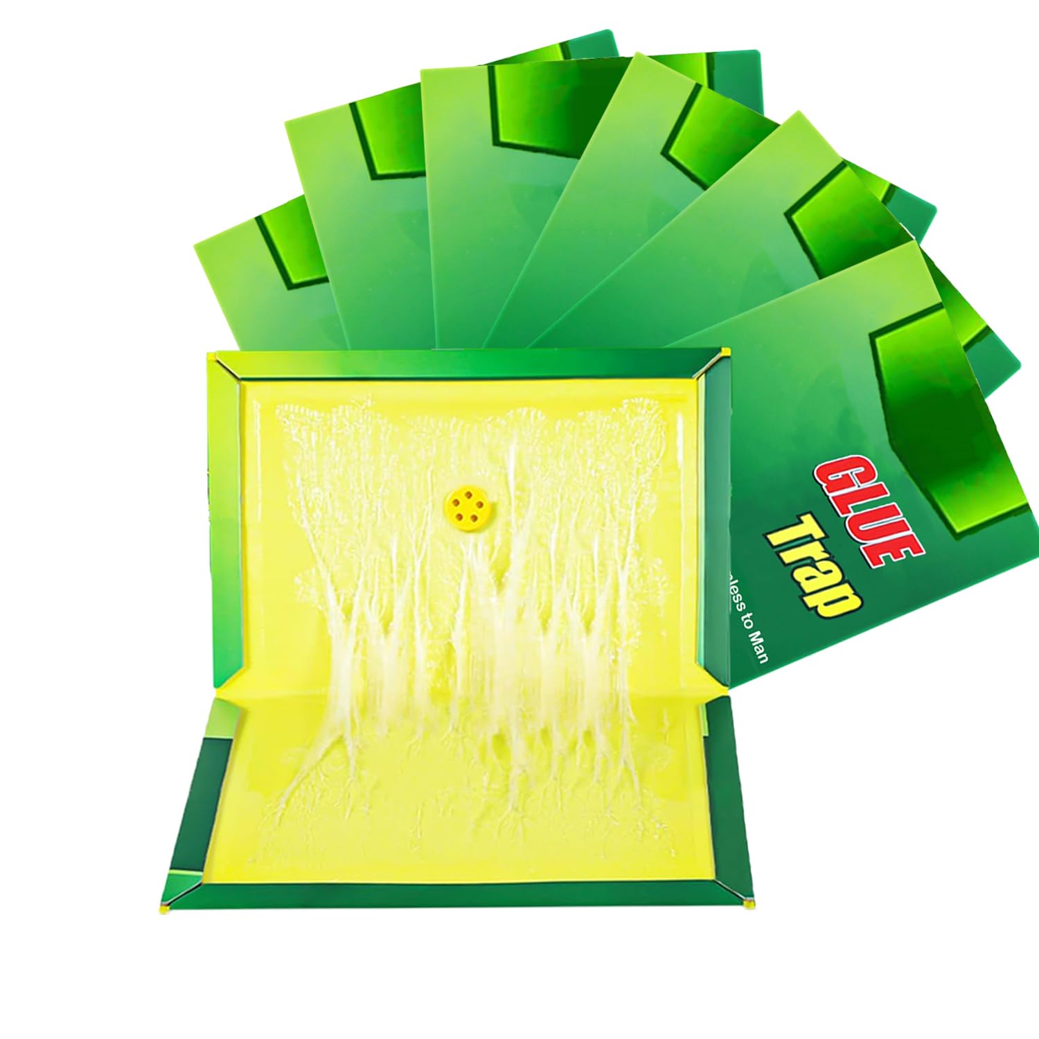 Traps Pest Trap Pads Board Large Extra Strong Sticky 6 Packs, Multi-Use Sticky Pads Pest Trap for Multiple Insects in Indoor Outdoor Home Kitchen Offices Commercial Home