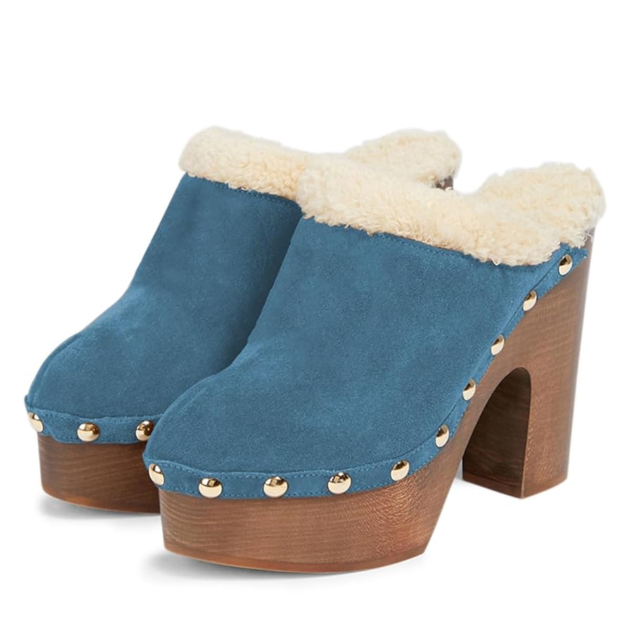 靴 CALNAMUR BIG RIBBON CLIP MULE CALNAMUR（カルナムール）の「ビッグリボンクリップミュール