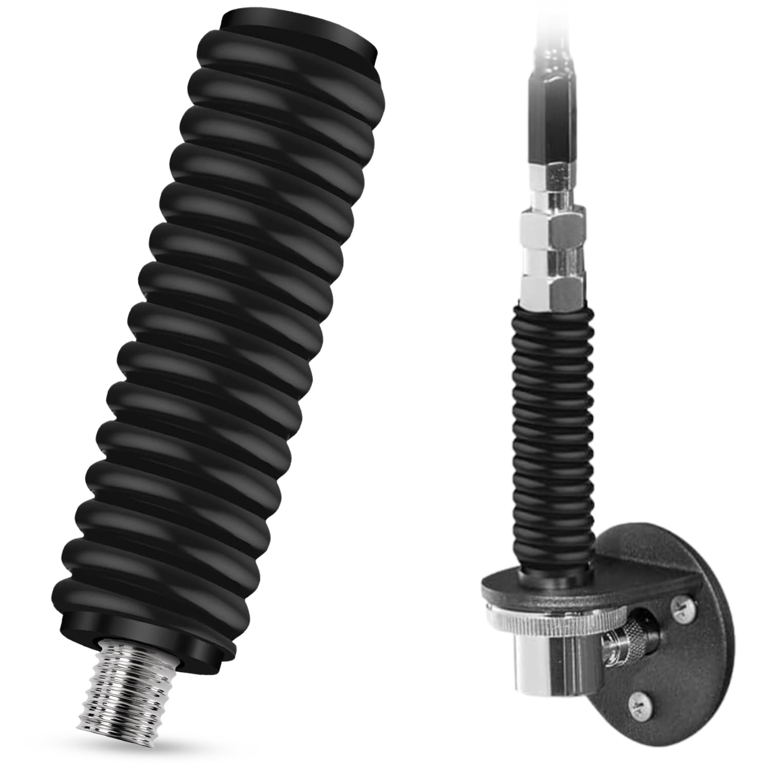 Amazon.com: AV DIRECT SS-3H Black CB Antenna Spring Mount, Black