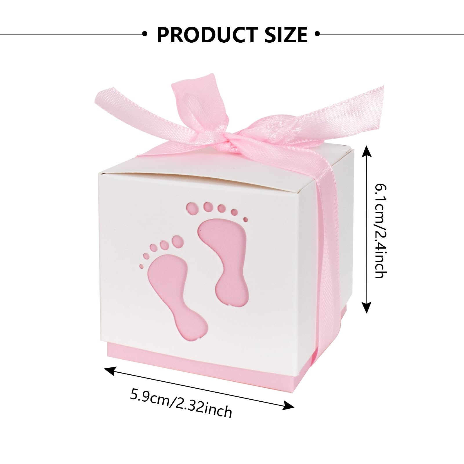 Caja De Dulces Negras Cajas De Regalo Pequeñas 50 Unidades - Beige Para  Bombones, Detalles De Boda, Baby Shower Y Fiestas Infantiles Chupetes Mam, image size:1600x1600