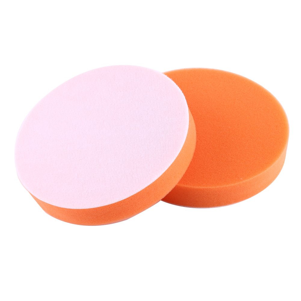 Auto-Polierpads, 150 mm, Schwamm, Polierpad-Set, für Autopolitur, Orange.
