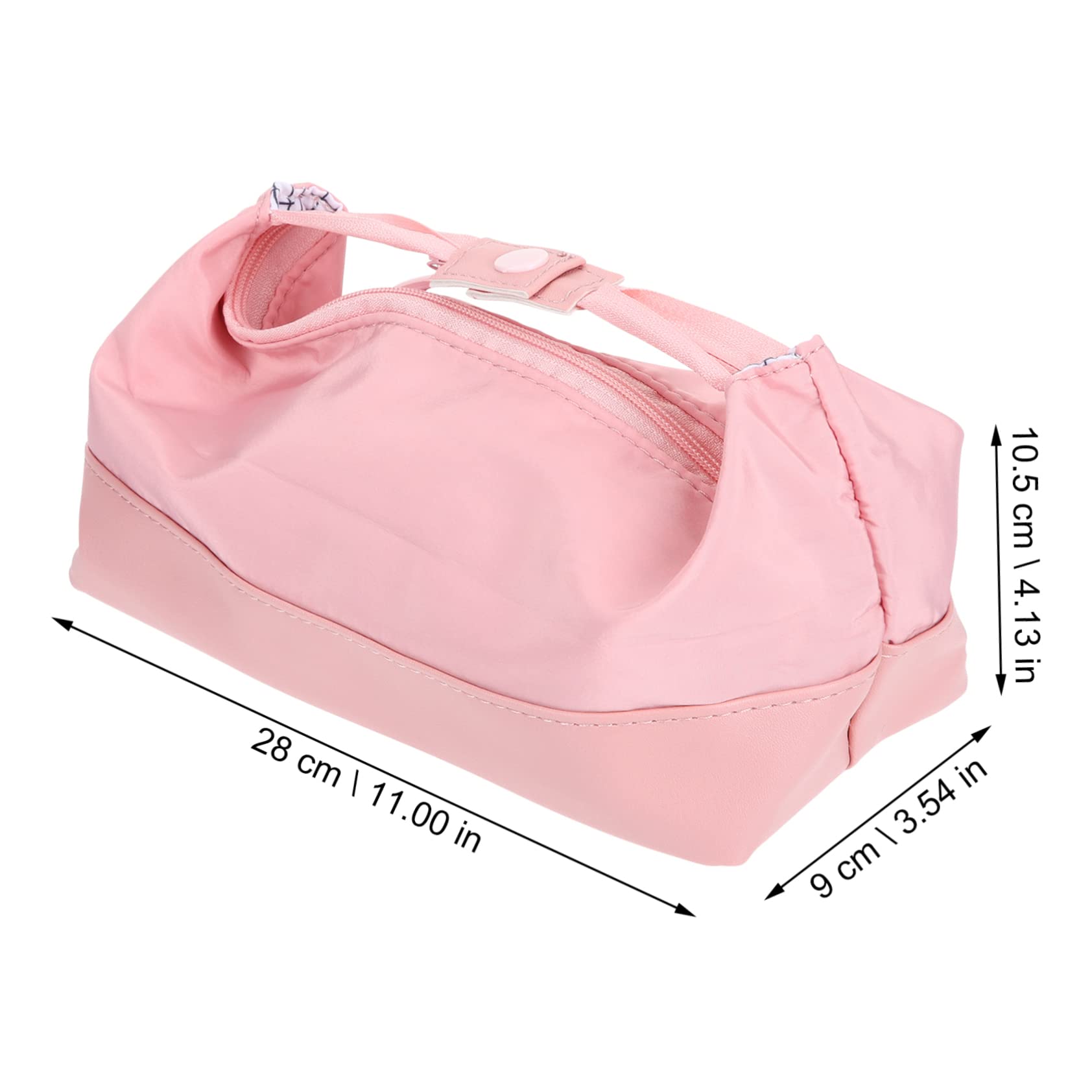 Operitacx 5piezas Estuche De Lápices De Gran Capacidad Organizador De Papelería y Neceser De Maquillaje Portátil Bolsa para Cosméticos y Accesorios Diseño Elegante para