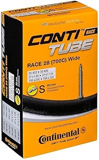 コンチネンタル(Continental) チューブ Race28 Wide 700×25-32C 仏式 (60mm) 2本セット [並行輸入品]