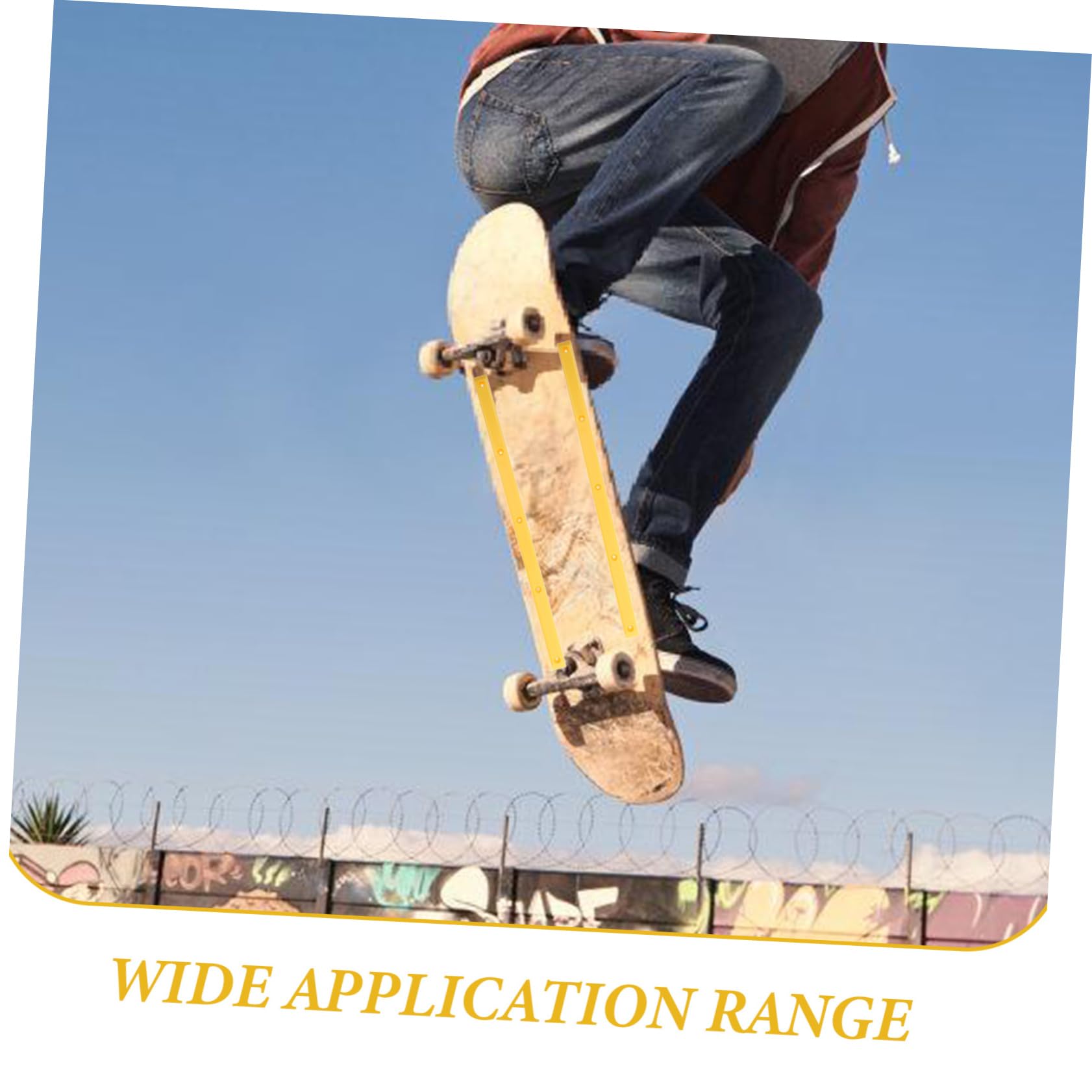 Toyvian Rieles De Skateboard De Plástico Resistentes Al Desgaste Anticolisión Y Duraderos Compatible Tablas De Skate