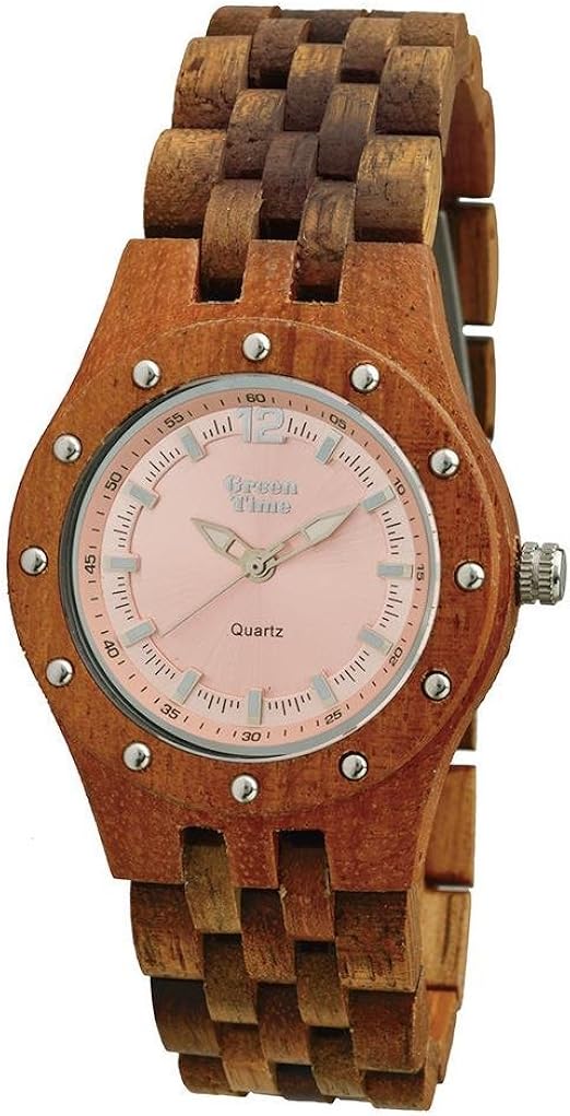 Orologio donna in legno Green Time Zzero ZW055A : Amazon.it: Orologi