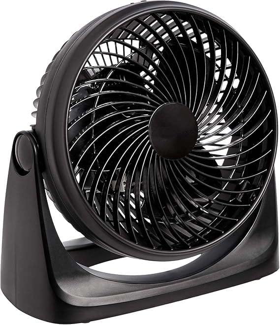 Air Circulator Fan Desk Fan for Bedroom, Home & Office - Quiet Cooling Fan with Adjustable Tilt, Powerful Airflow, Compact Design