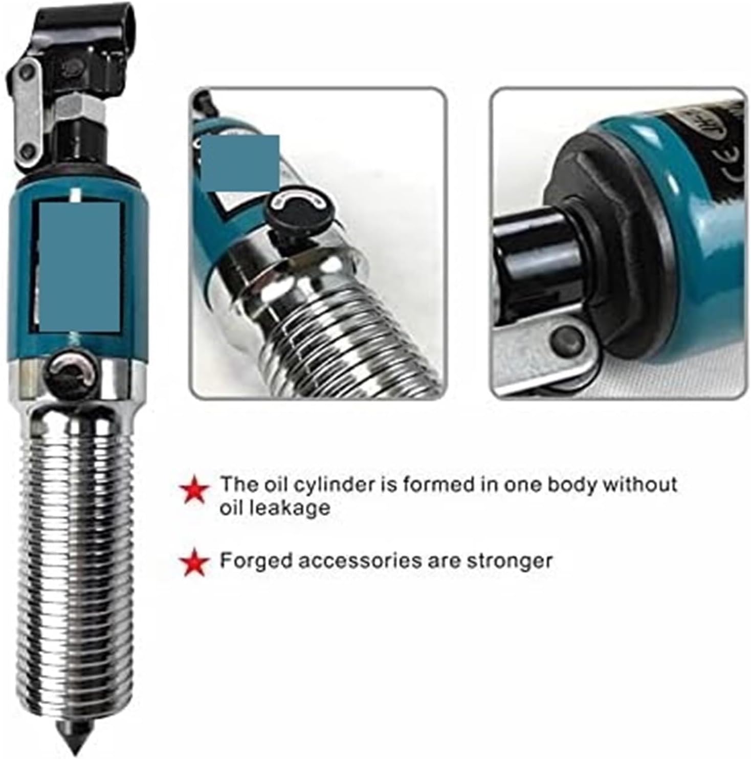 10 Inch Hydraulic Gear Puller, 5Ton Capacity 2 or 3 Jaw Wheel Bearing Pulling Separator with 3-in-1 Oil Tube Pump(5T Overall)