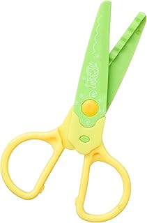 Keyroad 1606 Zig Zag Plastic Kids Scissors, 13 cm Size