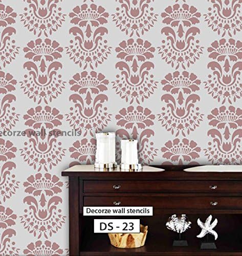 Wall stencils Damask, DS-23