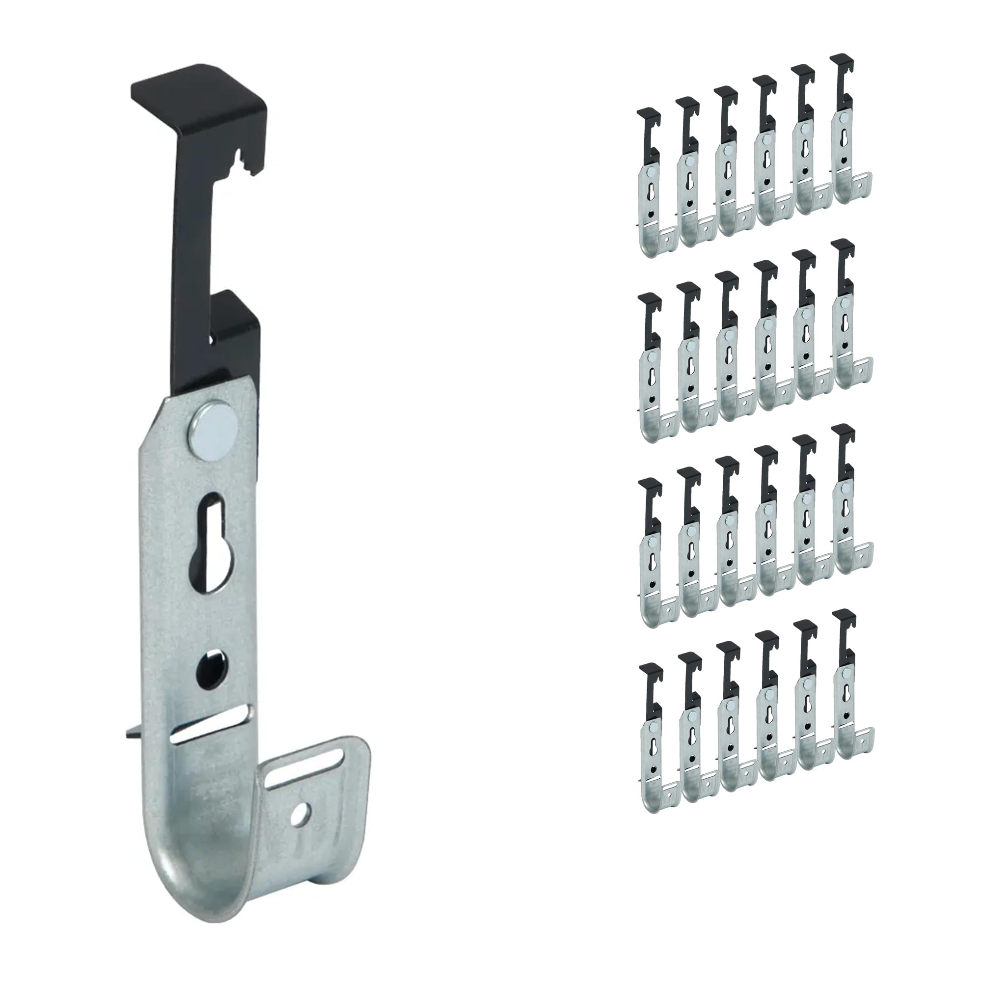 ICC 2-Inch Wall Mount J Hook Cable Management, Retainer Clips, 25-Pack — Amazon image 22