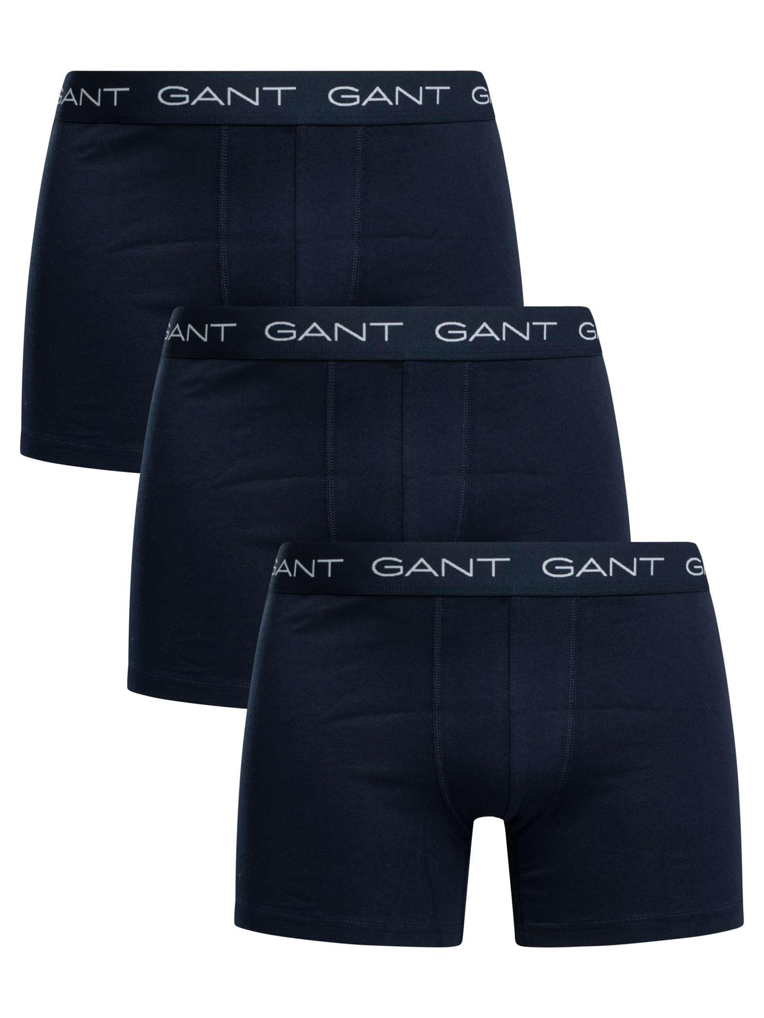 Gant Men's Marine 3 Pack Boxer Briefs