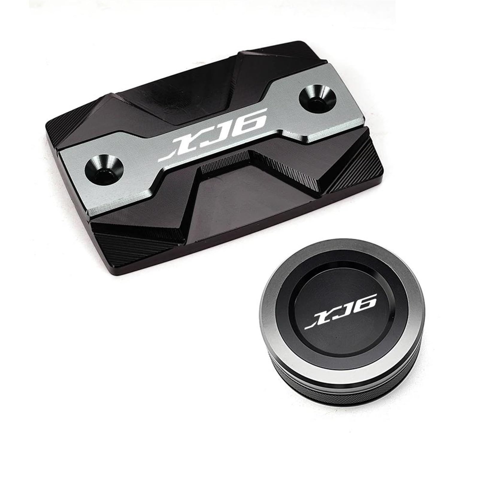 Bouchon De Réservoir De Liquide De Frein Et De Moto, Bouchon De Remplissage D'huile Moteur pour XJ6 XJ6F XJ6N Diversion 2010 – 2014 (Color : 1Pair-Red)