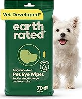 Vista 11 de Earth Rated Toallitas para mascotas para perros y gatos, hipoalergénicas, limpiadoras e hidratantes, para el aseo de patas, cuerpo y trasero, sin