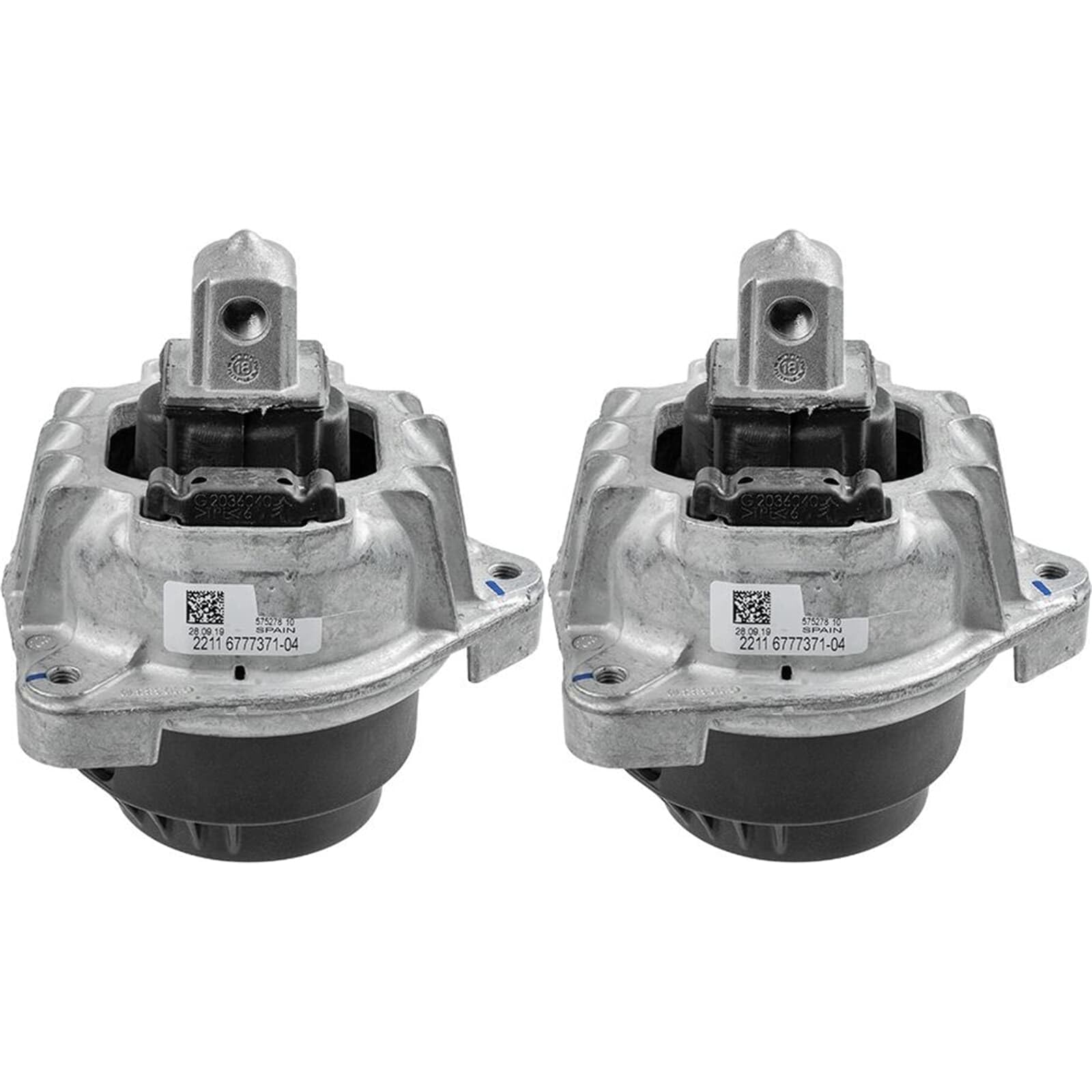 2X Lemförder Motorlager Beidseitig | 2x 39103 01 Kompatibel mit 5 (F10),5 Touring (F11),6 Cabriolet (F12),6 Coupe (F13),6 Gran Coupe (F06),7 (F01, F02, F03, F04)