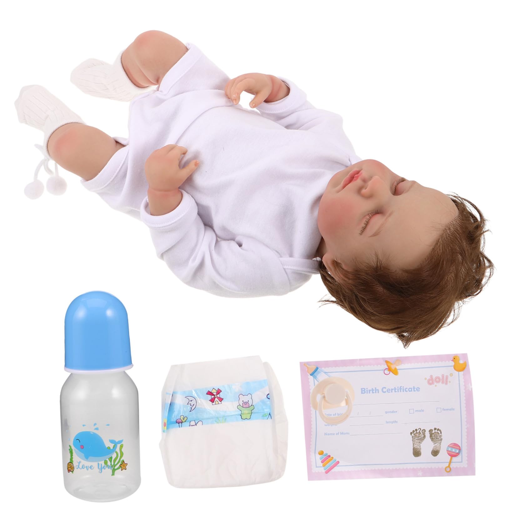 Toyvian Bambole Realistiche con Ragazzo Ragazza Ragazza Snodabile Accessori per Gioco di Ruolo per Ragazzo Piccoli