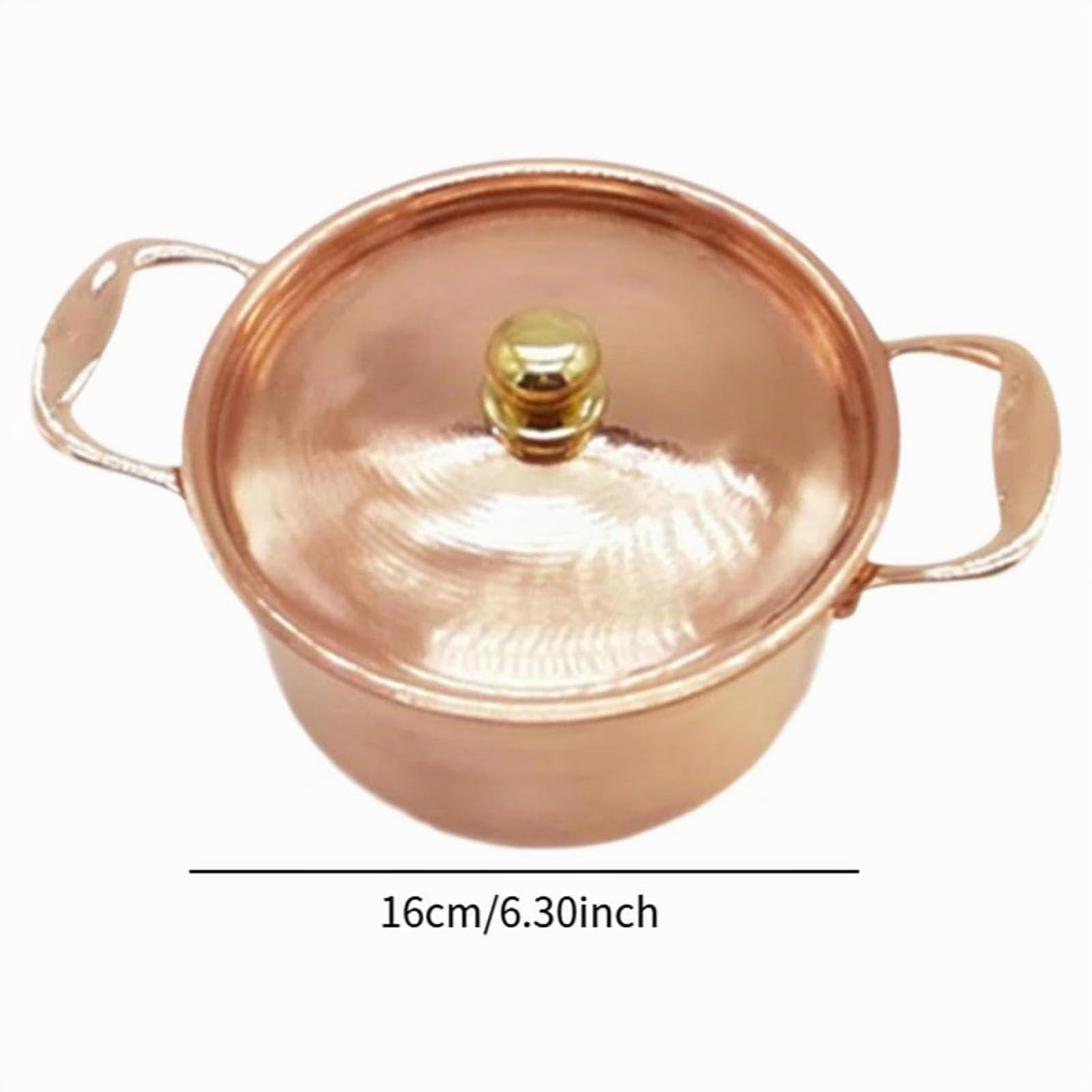 Kupfertopf Suppe Pasta Pot Schmortopf Mit Deckel Doppelohr Suppentopf