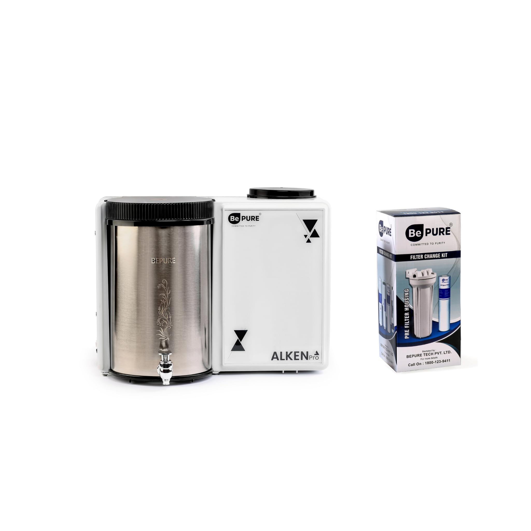 Bepure Annual Filter Change Kit for Bepure Alken Pro Model with Alkaline Cartridge-image-14