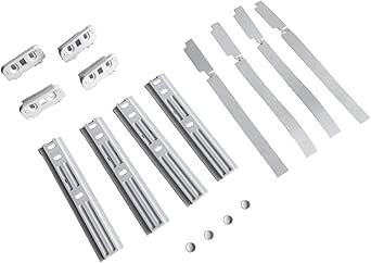 Kit Fissaggio Universale Whirlpool Per Frigoriferi Incasso - 4 Guide Originali - Montaggio Sicuro E Stabile - Foto 11