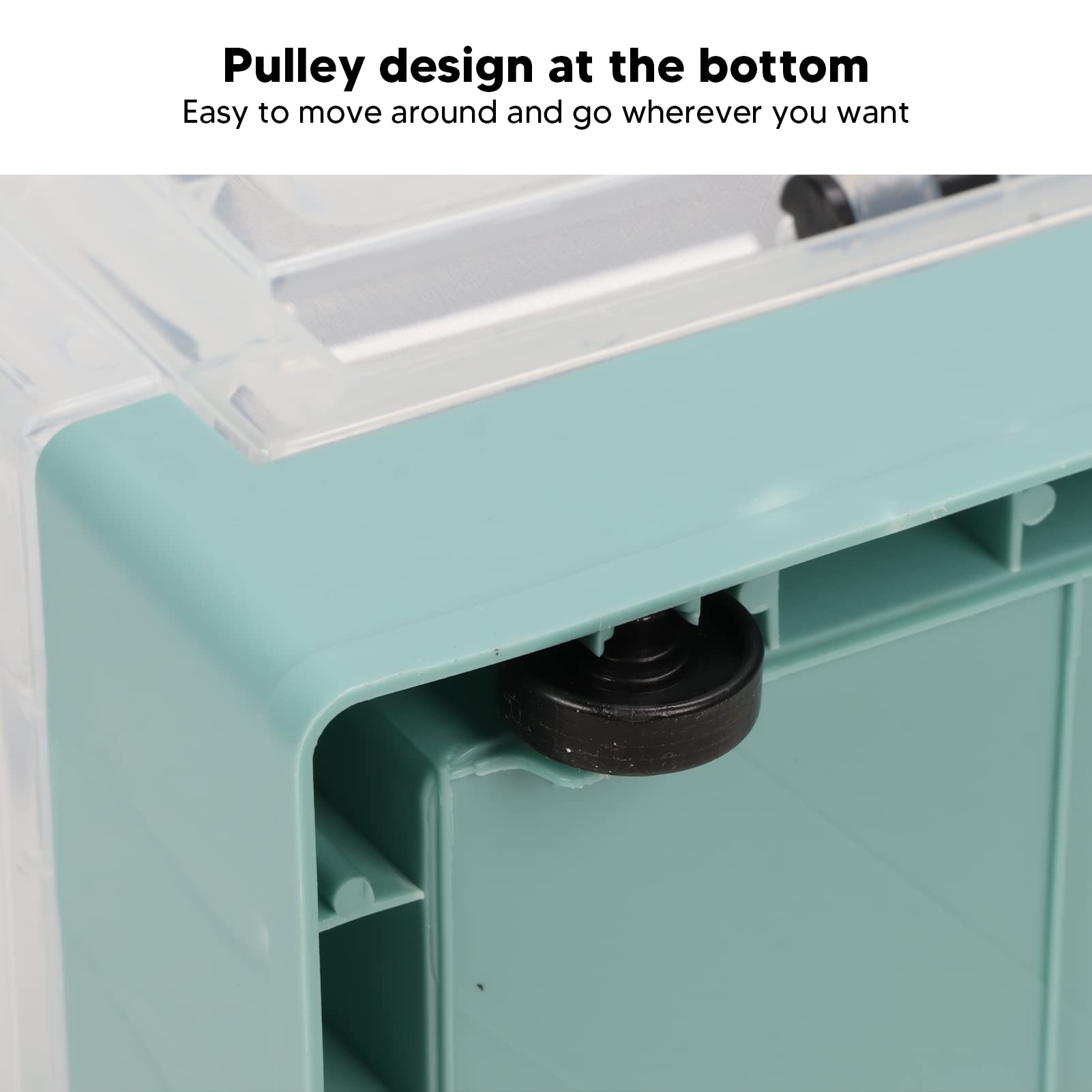 RiToEasysports Grande serbatoio trasparente traspirante per criceti scoiattolo dorato Cole Duck, design della porta d'ingresso per un comodo accesso al cibo, ideale per piccoli animali domestici