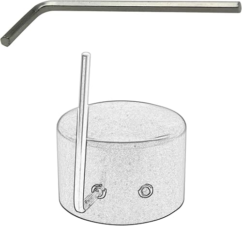 Miniatura 5 de Tapa de tuerca de eje delantero Tapas de eje para Harley Softail Electra Road Glide Sportster (plata)