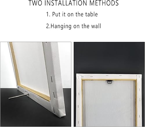 Miniatura 7 de PHAMTE His Mercies Are New Every Morning - Arte de pared con versículo bíblico cristiano, lamentaciones de flores silvestres 3:23, lienzo enmarcado