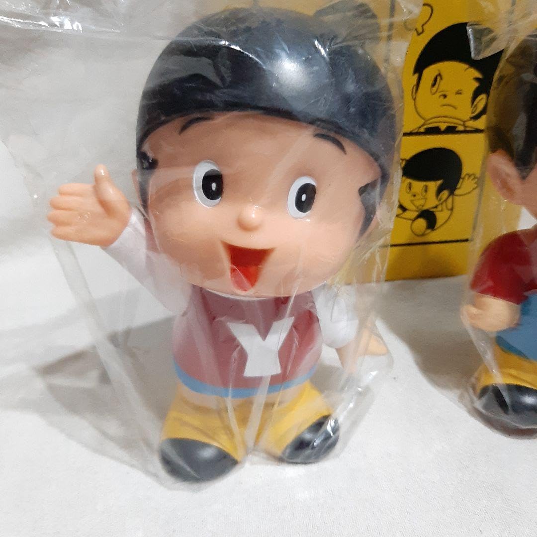 激安大特価，新作 【OK彦】ヤン坊マー坊　ソフビ人形　貯金箱　フィギュア　レトロ　希少品　1円スタート