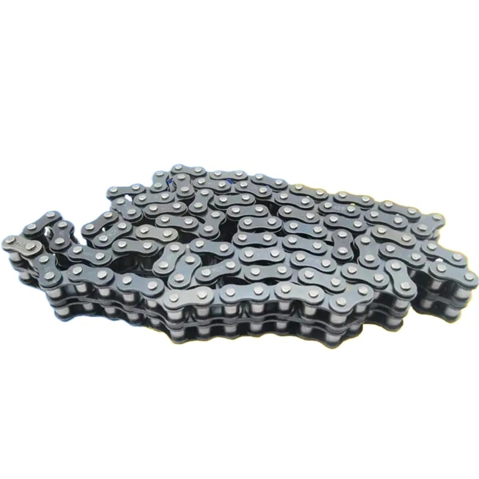 Rollenkette Aus Kohlenstoffstahl 10B-2 Kurze Teilung, zweireihig, Rollenkette, 15,875 mm, Länge 1,5 Meter, 45# Stahl-Industriegetriebe-Antriebsketten(10B-2(1.5M))