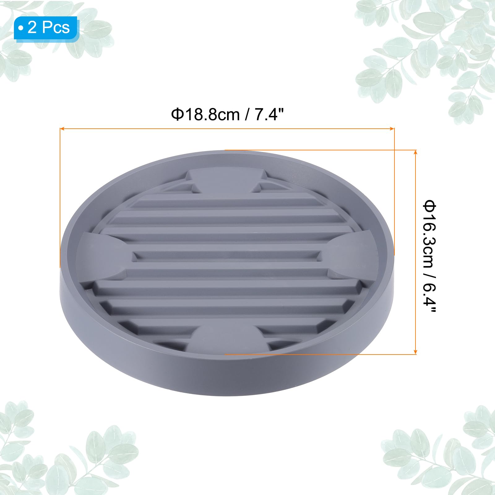 PATIKIL Plant Stand with Hidden Wheels - Image 2