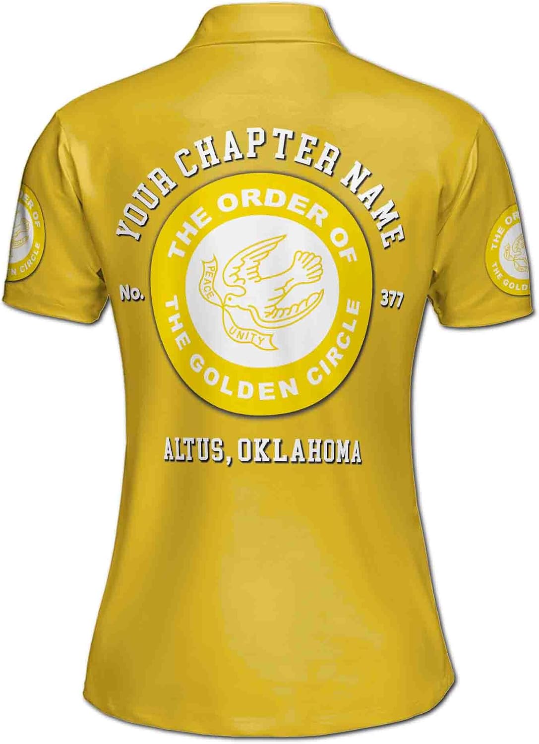 Custom The Order of The Golden Circle OGC Women's Polo Shirt S-5XL