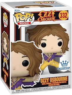 FUNKO POP Ozzy Osbourne in Purple Fringe Outfit Rocks Exclusive 332 -Black Sabbath/Heavy Metal