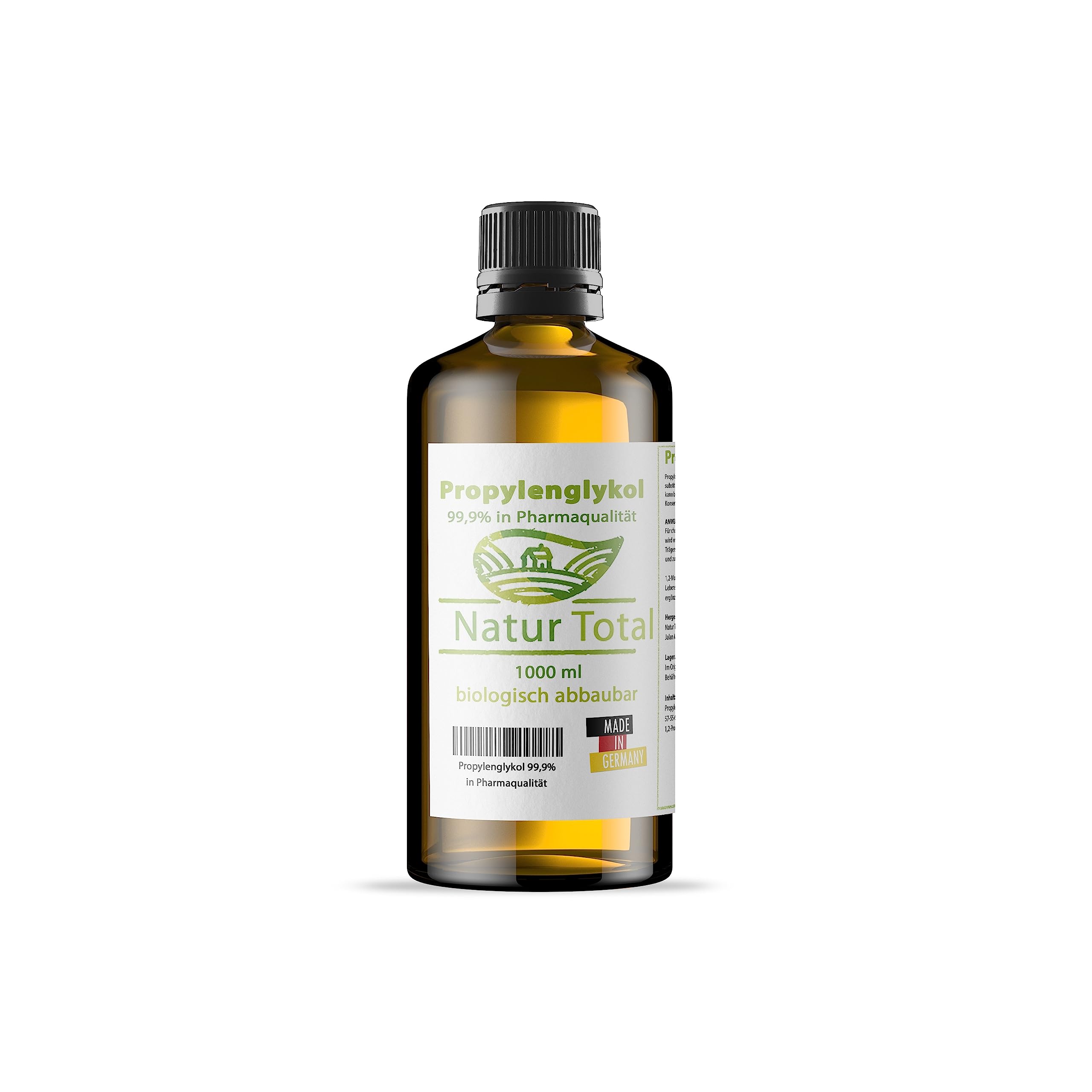 Propylenglykol 99,9% Pharmaqualität – 1 Liter (c Produktbild-Vorschau 2