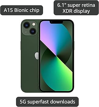Amazon.com: Apple iPhone (Renewed Premium) 13, 128GB, Green