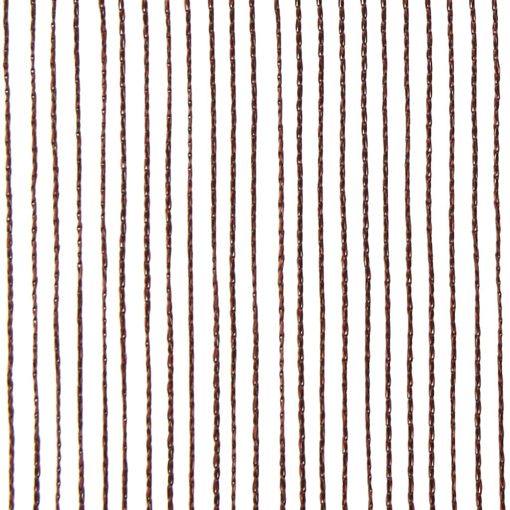 Générique Fadenvorhang, 2 Stück, 100 x 250 cm, Braun