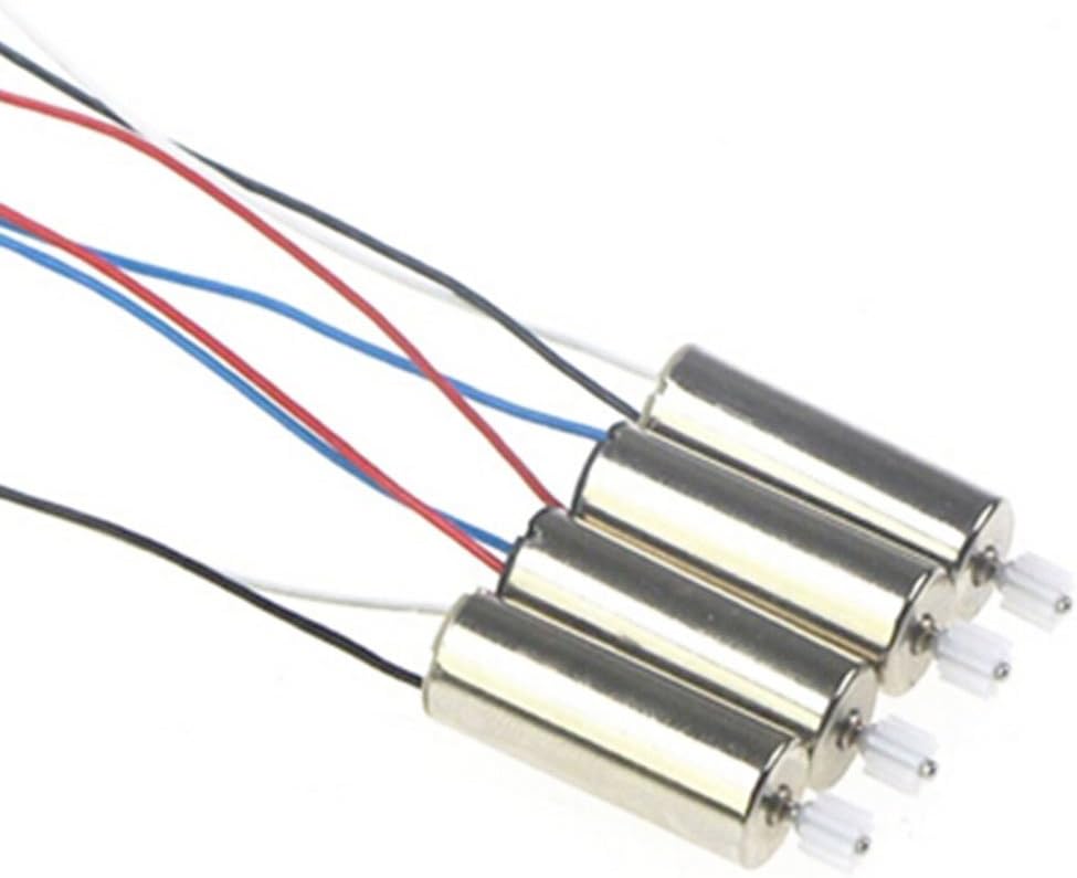 Coolplay Anti-clockwise and Clockwise Motor with Plastic Gear Spare Parts only Replacement for Syma X5 X5C X5C-1 RC Quadcopter Pack 4