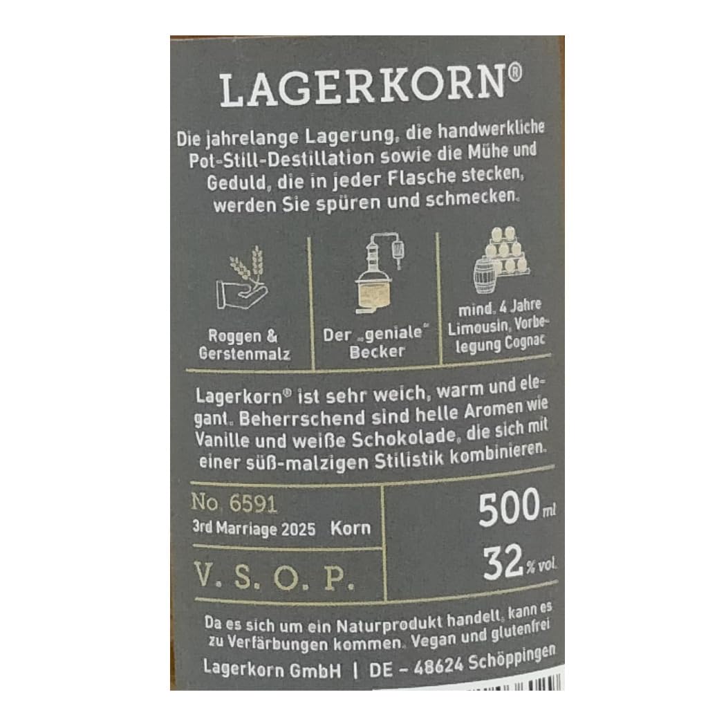 Münsterländer Lagerkorn® V.S.O.P. - 4 Jahre gereift