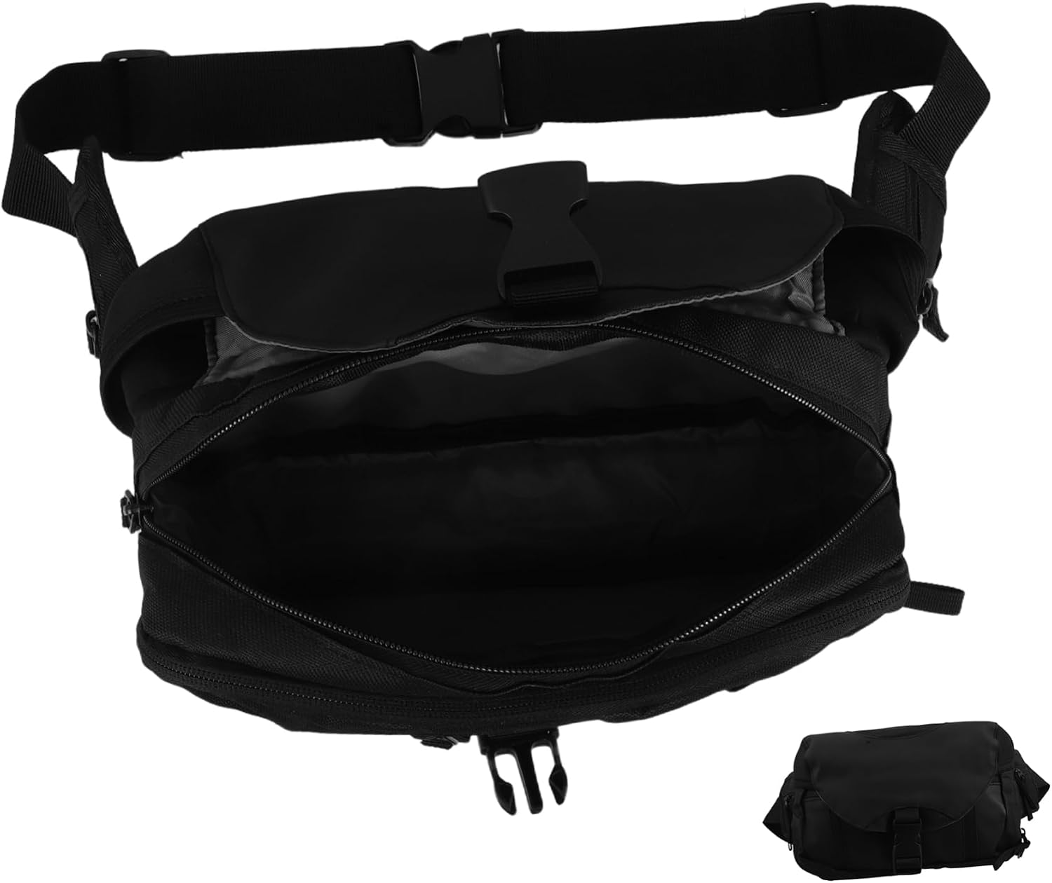 Mikinona Fishing Waist Pouch Motorcycle Bag Cycling Waist Pack for Hiking Camping and Outdoor Men