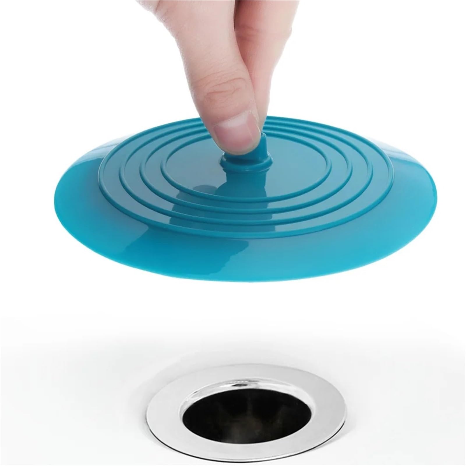 Tapón de bañera a Prueba Fugas, Cubierta Drenaje, tapón Pelo for Fregadero, Plano for, 5 uds para Bañera,Ducha