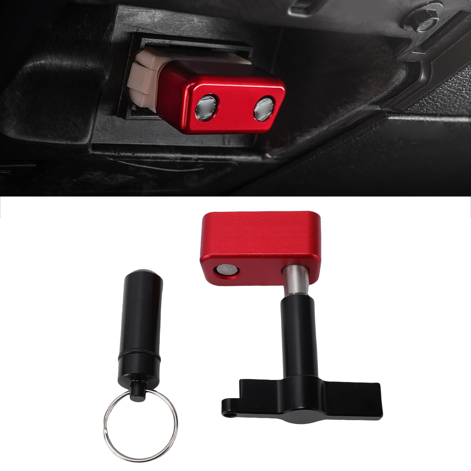 Luocute Blokada Portu Obd2, Metalowe Zabezpieczenie Przed kradzieżą Portu Obd z Dedykowanym Narzędziem do Usuwania, Narzędzia do Instalacji Elektrycznej, Akcesoria Antykradzieżowe do