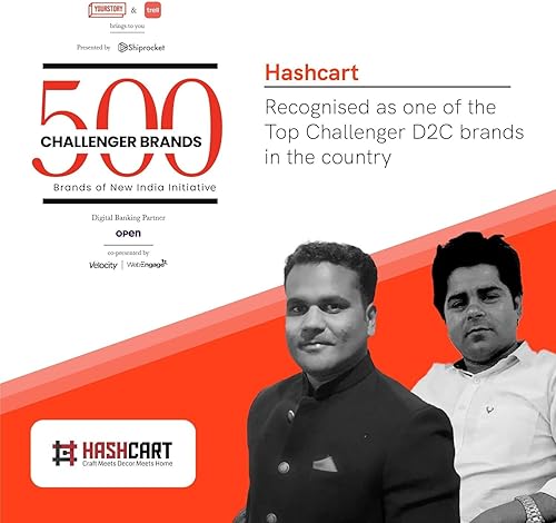 Miniatura 22 de Sellos de madera para impresión en bloque en borde de sari, textil, arcilla, cerámica, tatuaje, manualidades en tela, tatuaje de henna HASHCART®